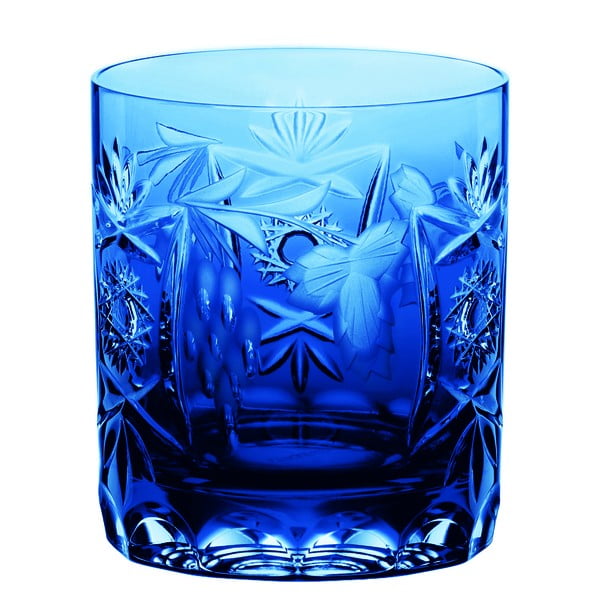 Plava čaša za viski od kristalnog stakla Nachtmann Traube Whisky Tumbler Cobalt Blue, 250 ml
