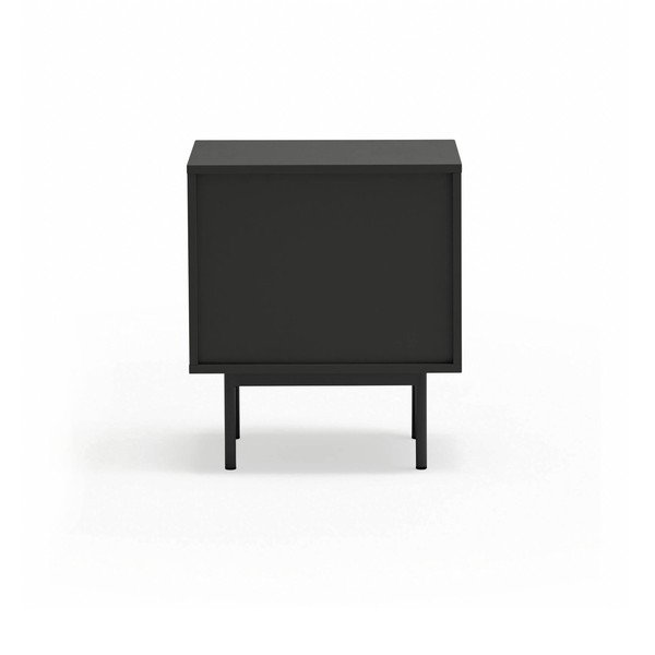 Crni noćni ormarić u mat dekoru Sierra – Teulat-image-4