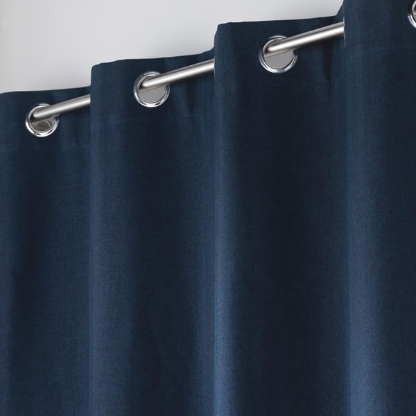 Tamno plava zatamnjujuća zavjesa 140x180 cm Crepuscule – douceur d'intérieur-image-2