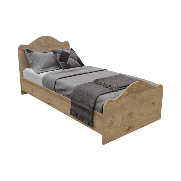 Krevet 90x190 cm u prirodnoj boji Lefkas – Kalune Design