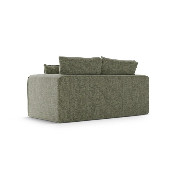 Zelena sklopiva sofa 158 cm Lido – Micadoni -image-3