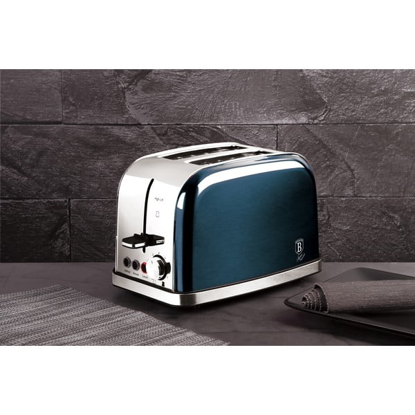 Plavi toster Aquamarine Metallic Line - BerlingerHaus-image-1