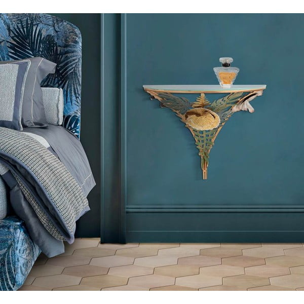 Noćni ormarić u zlatnoj boji Amaz – Mauro Ferretti-image-1