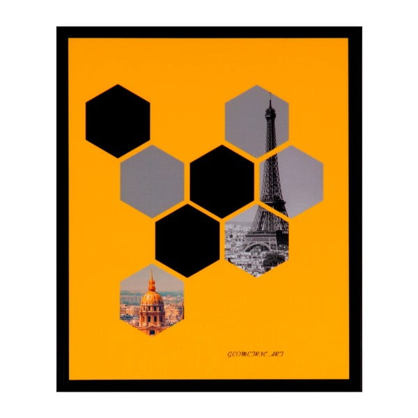 Slika sømcasa Hexag, 25 x 30 cm