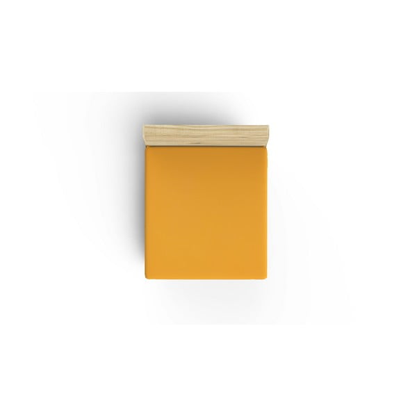 Žuta rastezljiva plahta 140x190 cm - Mijolnir