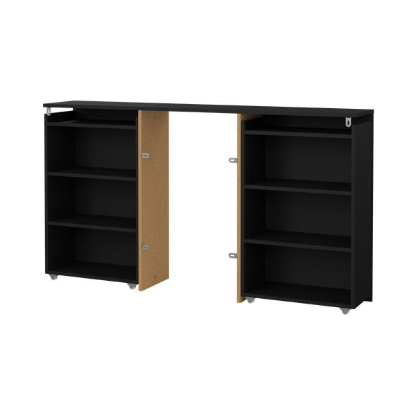 Crno uzglavlje 145x80 cm Naia – Tvilum-image-4