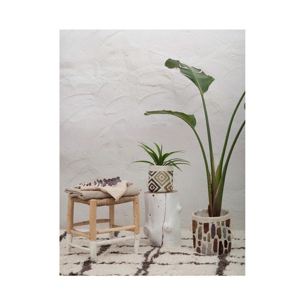 Set od 2 dekorativne košare Really Nice Things Watercolor Geometric-image-1