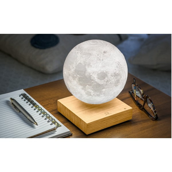 LED stolna lampa u prirodnoj boji (visina 14 cm) Moon – Gingko-image-4