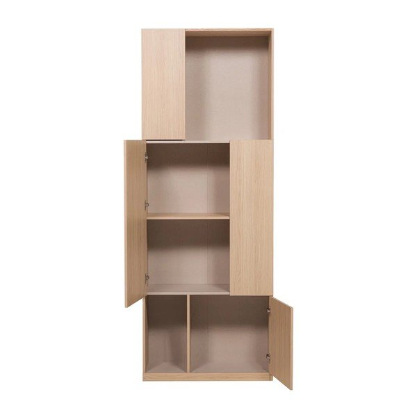 Modularni garderobni ormar u prirodnoj boji 80x215 cm Build – WOOOD-image-3