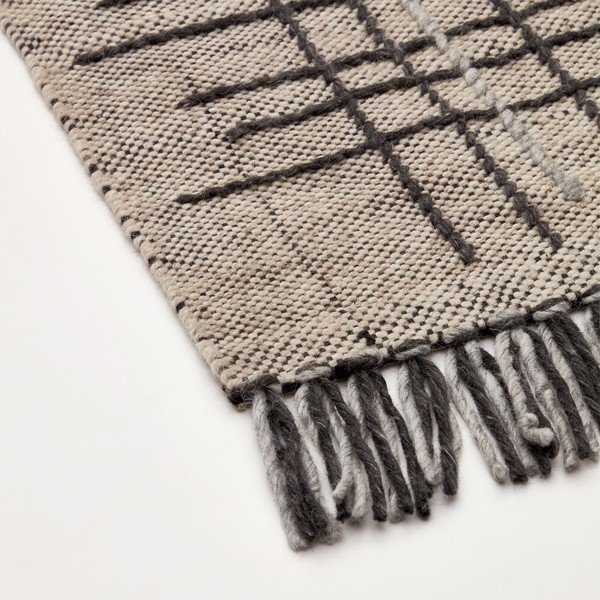 Svjetlo smeđi vunen tepih 160x230 cm Eneo – Kave Home-image-1