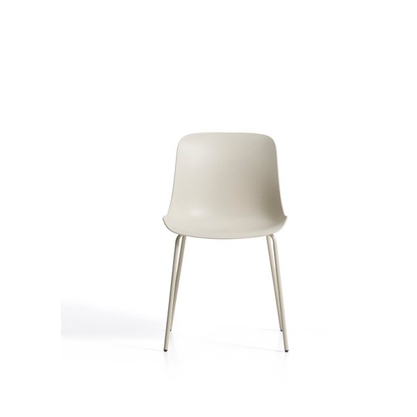 Bež plastična vrtna stolica Altea – Kave Home-image-1