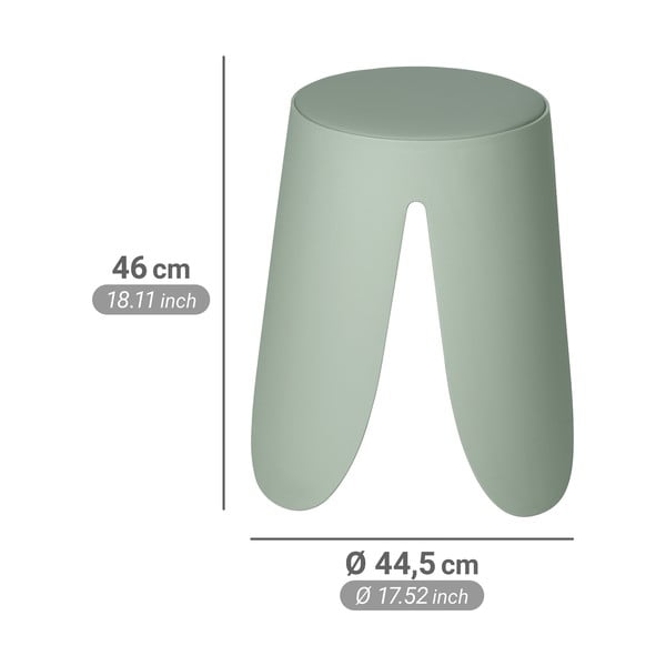 Kadulja zeleni plastični sklopivi stolac Comiso – Wenko-image-4