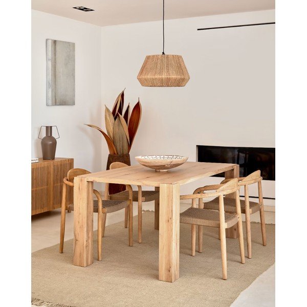 Sjenilo u prirodnoj boji ø 50 cm Crismilda - Kave Home-image-1