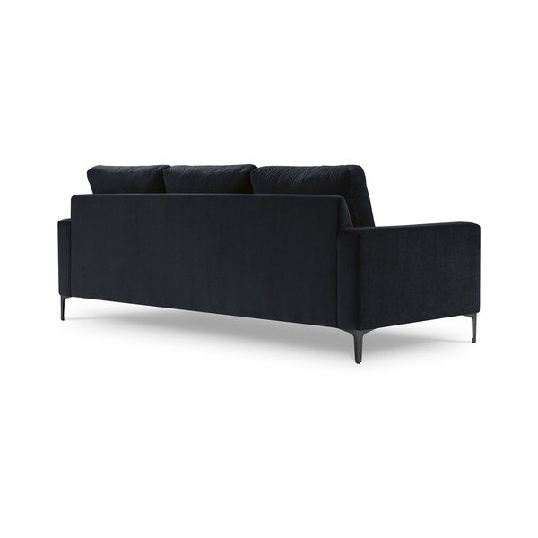Tamnoplavi baršunasti kauč Kooko Home Harmony, 220 cm-image-2