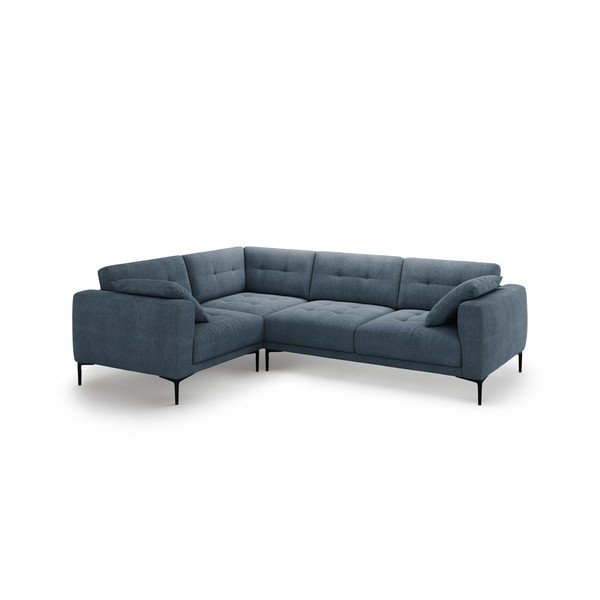 Tamno plava kutna garnitura (s lijevim kutom/u obliku slova L) Bemy – Micadoni 