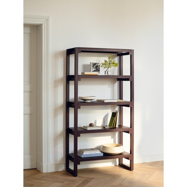 Bordo regal od masivne bukve 94x180x37 cm Noru – noo.ma-image-1