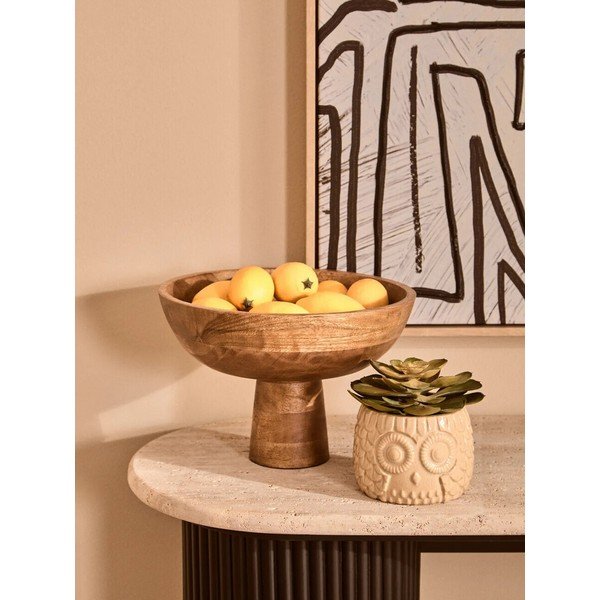 Drvena zdjela u prirodnoj boji ø 27 cm Kara – Premier Housewares-image-2
