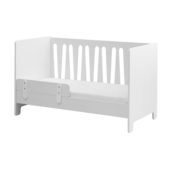 Bijeli podesivi dječji krevetić Pinio Moon, 70 x 140 cm-image-3