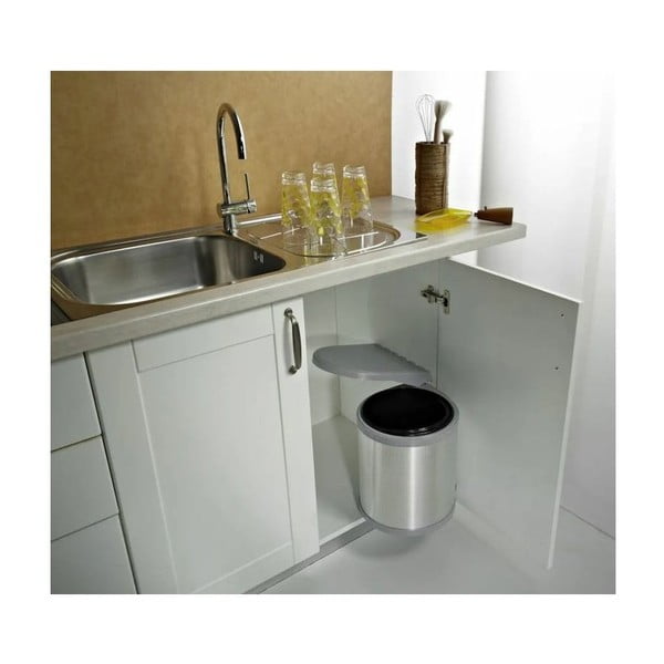 Metalna kanta za otpad/ugradbena 10 l Ring - Elletipi-image-1