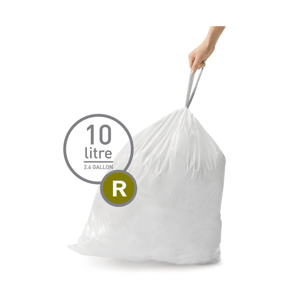 Vreće za smeće s trakom za zatezanje 20 kom 10 l R – simplehuman-image-4