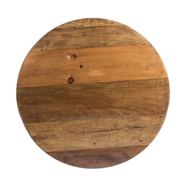 Sivi/u prirodnoj boji metalni okrugao stolić za kavu ø 90 cm Lancaster – Bizzotto-image-2