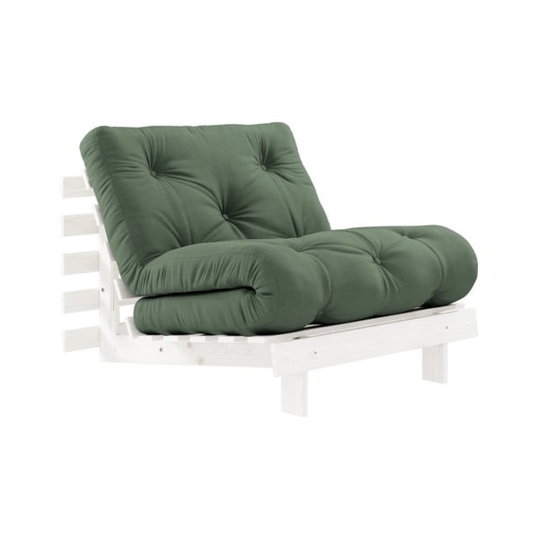 Karup Design Roots White / Olive Green varijabilna fotelja