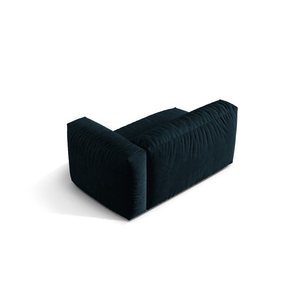 Tamno plava baršunasti modularna sjedeća garnitura (s desnim kutom) Martina – Micadoni -image-2