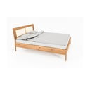 Bračni krevet od hrastovine sa uzglavljem od ratana 180x200 cm Pola - The Beds