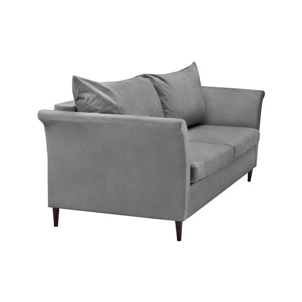 Svijetlo sivi kauč na razvlačenje s prostorom za odlaganje Mazzini Sofas Pivoine-image-3