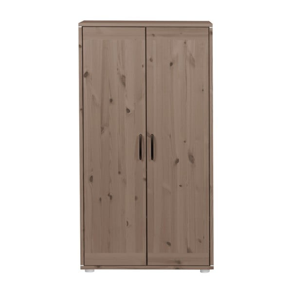 Smeđi dječji ormar od borovine Flexa Classic, visine 133 cm-image-1