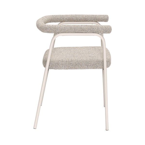 Bež podstavljene blagovaonske stolice u setu s naslonima za ruke 2 kom Ecto – Hübsch-image-3