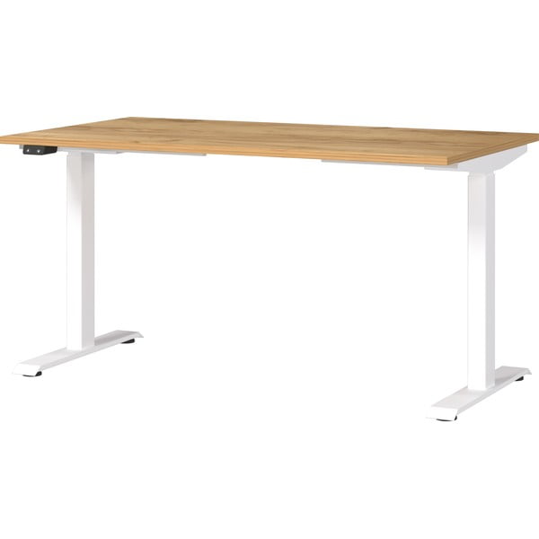 Radni stol s pločom stola u dekoru hrasta 80x140 cm Jet – Germania