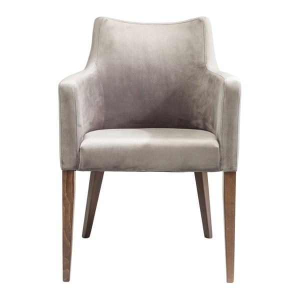 Svijetlo siva fotelja Kare Design Mode