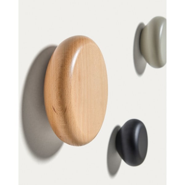 Drvene zidne kuke u setu 3 kom Nadue – Kave Home-image-1