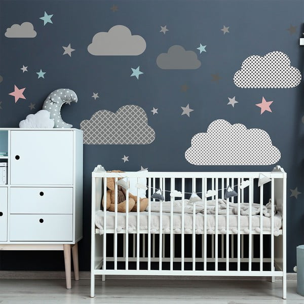 Zidna samoljepljiva naljepnica Ambiance Scandinavian Clouds From The Far North-image-3