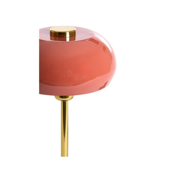 Stolna lampa u boji lososa s metalnim sjenilom (visina 34 cm) Surin – Light & Living-image-2
