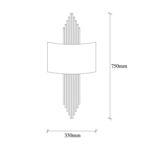 Crna zidna lampa Rayi – Opviq lights-image-4
