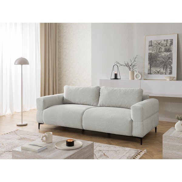 Svijetlo siva sofa 217 cm Helio – Ropez-image-4