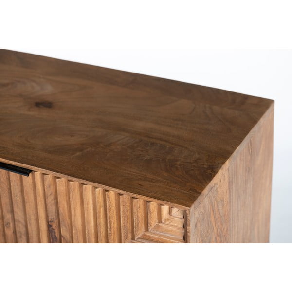 TV komoda od masivnog manga u prirodnoj boji 160x58x40 cm Nereida – MOME-image-1