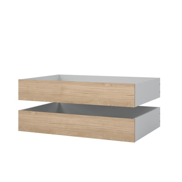 Ladice za ispod kreveta u setu 2 kom u prirodnoj boji Naia – Tvilum-image-3