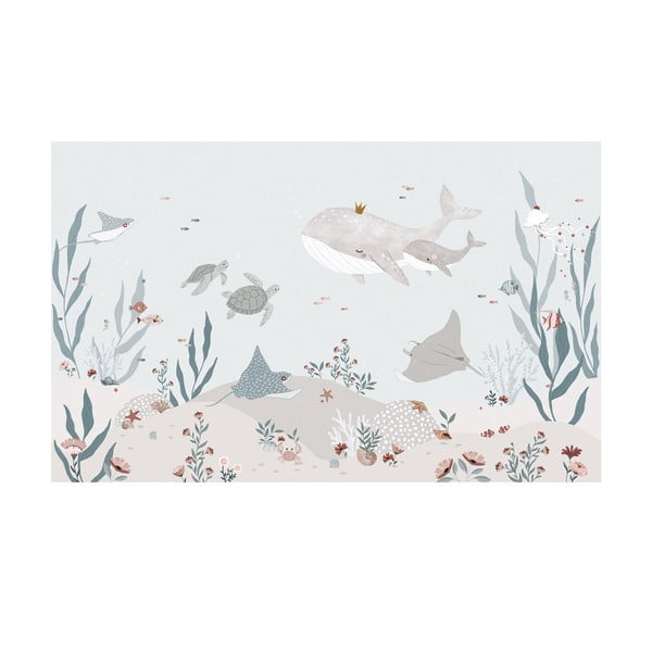 Dječja tapeta 400 cm x 248 cm Dreamy Seabed – Lilipinso