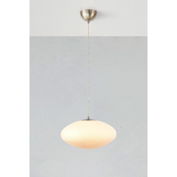 Bijelo viseće svjetlo sa staklenim sjenilom ø 38 cm Locus - Markslöjd-image-2