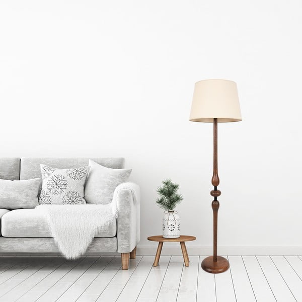 Podna lampa od grabovog drveta Mayıs-image-1