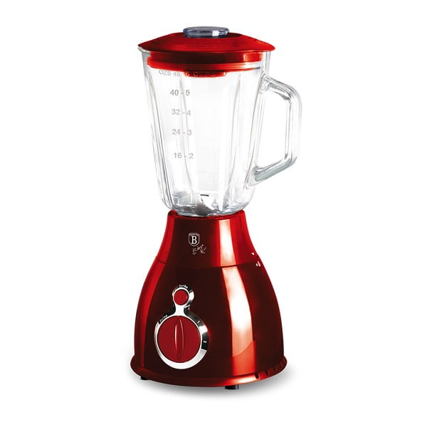 Crveni blender Burgundy Metallic Line - BerlingerHaus