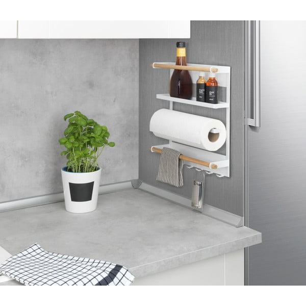 Bijeli zidni kuhinjski organizator Wenko Magna-image-3