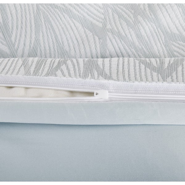 Zelena posteljina za krevet za jednu osobu od jacquarda 140x200 cm Florida – My House-image-3