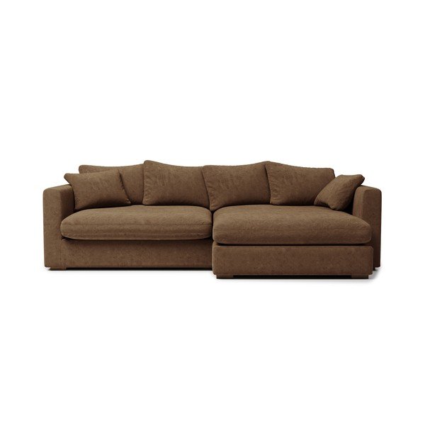 Smeđa ležaljka Comfy - Scandic