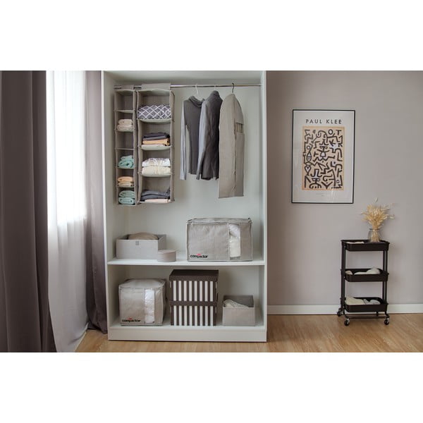 Siva kutija za pohranu Compactor Oxford, 42 x 26 cm-image-2