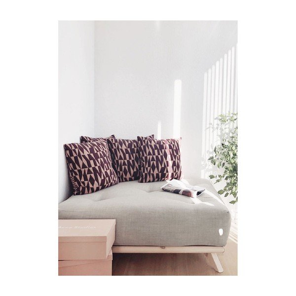 Tabure Karup Design Natural Clear / Bordeaux-image-4