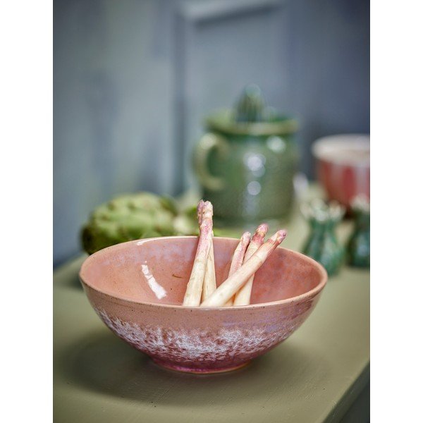 Zdjelice u setu 4 kom od kamenine u boji lososa 890 ml Darlene – Bloomingville-image-1